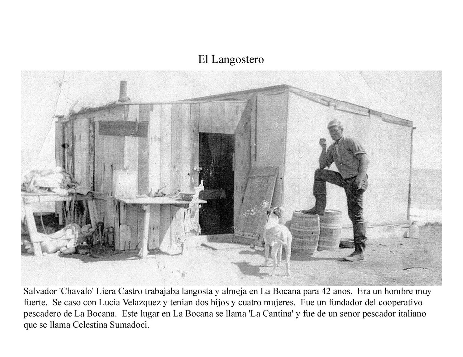 El Langostero — embarcación histórica de la cooperativa